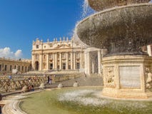 Heiliges Peter Basilica, Vatikan - Rom, Italien lizenzfreie stockbilder Heiliges Peter Basilica, Vatikan - Rom, Italien lizenzfreie stockbilder