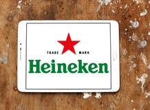 Heineken-bierembleem Royalty-vrije Stock Afbeelding Heineken-bierembleem Royalty-vrije Stock Afbeelding