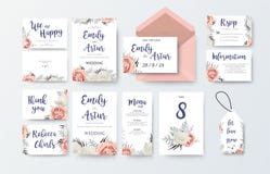 Heiratend laden Sie, Einladungsmenü ein, danke, rsvp, Aufkleberkarte vec lizenzfreie abbildung Heiratend laden Sie, Einladungsmenü ein, danke, rsvp, Aufkleberkarte vec lizenzfreie abbildung