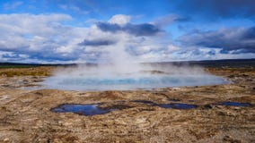 Heiße Quellen Island stockfotos Heiße Quellen Island stockfotos