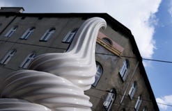 Helado en la calle imagen de archivo Helado en la calle imagen de archivo