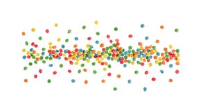 Helder mooi multicolored eetbaar ornament voor baksel royalty-vrije stock afbeeldingen Helder mooi multicolored eetbaar ornament voor baksel royalty-vrije stock afbeeldingen