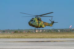 Helicóptero militar imagens de stock royalty free Helicóptero militar imagens de stock royalty free