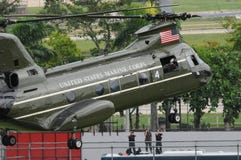 Helikopters van de Amerikaanse Luchtmacht stock fotografie Helikopters van de Amerikaanse Luchtmacht stock fotografie