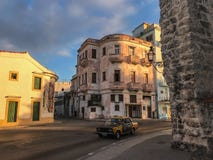 Helle Straßen von Havana stockbild Helle Straßen von Havana stockbild