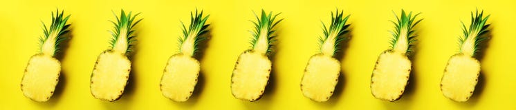 Helles Ananasmuster für minimale Art Beschneidungspfad eingeschlossen Pop-Arten-Design, kreatives Konzept Kopieren Sie Platz Fris lizenzfreies stockbild Helles Ananasmuster für minimale Art Beschneidungspfad eingeschlossen Pop-Arten-Design, kreatives Konzept Kopieren Sie Platz Fris lizenzfreies stockbild