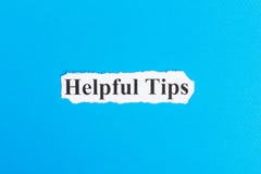 Helpful Tips text on paper. Word Helpful Tips on torn paper. Concept Image stock images Helpful Tips text on paper. Word Helpful Tips on torn paper. Concept Image stock images