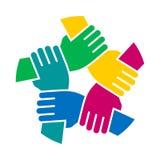 Helping Hand Shape A Star Royalty Free Stock Image Helping Hand Shape A Star Royalty Free Stock Image
