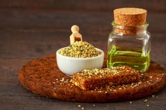 Hemp products royalty free stock photo Hemp products royalty free stock photo
