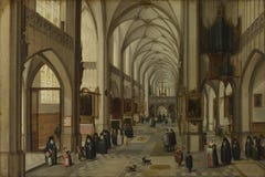 Hendrick van Steenwyck das jüngere und Jan Brueghel das Älteste - der Innenraum einer gotischen Kirche, die Ost schaut stockbilder Hendrick van Steenwyck das jüngere und Jan Brueghel das Älteste - der Innenraum einer gotischen Kirche, die Ost schaut stockbilder