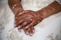 Henna Hands Fotografie Stock Henna Hands Fotografie Stock