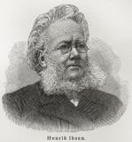 Henrik Ibsen Lizenzfreies Stockbild