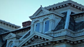 Henry County Courthouse Illinois Dormer Window royalty free stock photo Henry County Courthouse Illinois Dormer Window royalty free stock photo