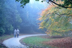 Herbstleute stockfoto Herbstleute stockfoto