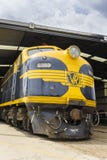 Heritage Locomotive In The Railway Museum In Melbourne Heritage Locomotive In The Railway Museum In Melbourne