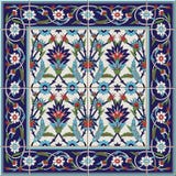Herrliches nahtloses Muster von den Fliesen und von der Grenze Marokkanisch, portugiesisch, türkisch, Azulejo-Verzierungen vektor abbildung Herrliches nahtloses Muster von den Fliesen und von der Grenze Marokkanisch, portugiesisch, türkisch, Azulejo-Verzierungen vektor abbildung