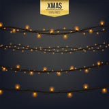 Het abstracte creatieve die licht van de Kerstmisslinger op achtergrond wordt geïsoleerd malplaatje Vectorillustratie clipart kun royalty-vrije illustratie Het abstracte creatieve die licht van de Kerstmisslinger op achtergrond wordt geïsoleerd malplaatje Vectorillustratie clipart kun royalty-vrije illustratie