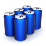 Het aluminium kan stock illustratie Het aluminium kan stock illustratie