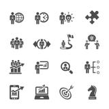 Het bedrijfs en strategiepictogram plaatste 3, vectoreps10 vector illustratie Het bedrijfs en strategiepictogram plaatste 3, vectoreps10 vector illustratie