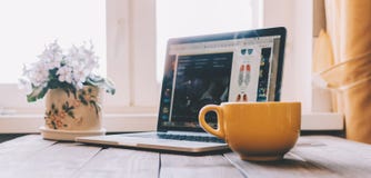 Het Binnenland van het het werkbureau royalty-vrije stock fotografie Het Binnenland van het het werkbureau royalty-vrije stock fotografie