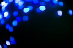 Het blauw schittert lichtenachtergrond defocused royalty-vrije stock afbeelding Het blauw schittert lichtenachtergrond defocused royalty-vrije stock afbeelding