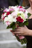 Het boeket van het huwelijk van bloemen stock fotografie Het boeket van het huwelijk van bloemen stock fotografie