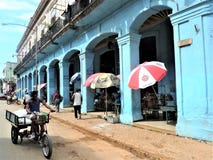 Het centrumstad van Cuba, Havana stock foto's Het centrumstad van Cuba, Havana stock foto's
