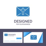 Het creatieve Visitekaartje en Embleemmalplaatje masseert, post, Vakantie, de Vectorillustratie van Pasen stock illustratie Het creatieve Visitekaartje en Embleemmalplaatje masseert, post, Vakantie, de Vectorillustratie van Pasen stock illustratie
