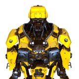 het 3D CG-teruggeven van robot royalty-vrije illustratie het 3D CG-teruggeven van robot royalty-vrije illustratie