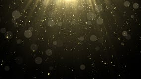 Het deeltjesgoud schittert bokeh van het toekenningsstof abstracte lijn als achtergrond stock illustratie Het deeltjesgoud schittert bokeh van het toekenningsstof abstracte lijn als achtergrond stock illustratie