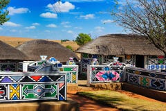 Het Dorp van Ndebele (Zuid-Afrika)