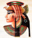 Het Egyptische schilderen van de Papyrus royalty-vrije stock afbeelding Het Egyptische schilderen van de Papyrus royalty-vrije stock afbeelding