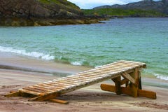 Het Eiland van Handa van het strand - Schotland stock fotografie Het Eiland van Handa van het strand - Schotland stock fotografie