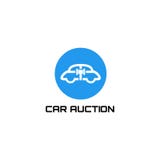 Het embleem vectorontwerp van de autoveiling vector illustratie Het embleem vectorontwerp van de autoveiling vector illustratie