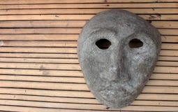 Het enge griezelige masker royalty-vrije stock foto's Het enge griezelige masker royalty-vrije stock foto's