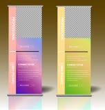 HET EXCLUSIEVE PROMOTIEontwerp VAN DE OP EEN HOGER NIVEAU WEERGEVENbanner stock illustratie HET EXCLUSIEVE PROMOTIEontwerp VAN DE OP EEN HOGER NIVEAU WEERGEVENbanner stock illustratie