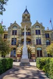 Het Gerechtsgebouw van de Fayetteprovincie in La-Landhuis, Texas royalty-vrije stock foto's Het Gerechtsgebouw van de Fayetteprovincie in La-Landhuis, Texas royalty-vrije stock foto's