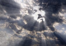 Het gezicht van Christus in de hemel Het gezicht van Christus in de hemel