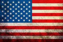 Het golven de uitstekende Amerikaanse textuur van de vlagverenigde staten van amerika, royalty-vrije stock fotografie Het golven de uitstekende Amerikaanse textuur van de vlagverenigde staten van amerika, royalty-vrije stock fotografie