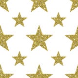 Het goud schittert Sterrenachtergrond royalty-vrije illustratie Het goud schittert Sterrenachtergrond royalty-vrije illustratie