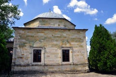 Het Graf van Sultan Murad in Kosovo wordt gevestigd dat royalty-vrije stock foto Het Graf van Sultan Murad in Kosovo wordt gevestigd dat royalty-vrije stock foto