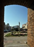 Het Grondwetsvierkant is één van de belangrijkste vierkanten van Cadiz stock afbeeldingen Het Grondwetsvierkant is één van de belangrijkste vierkanten van Cadiz stock afbeeldingen