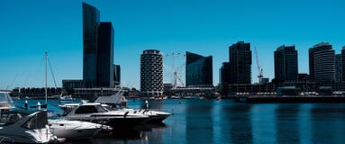 In het hart van de stad van Melbourne stock afbeeldingen In het hart van de stad van Melbourne stock afbeeldingen