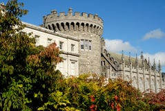 Het Kasteel van Dublin stock foto Het Kasteel van Dublin stock foto