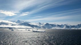 Het kruisen in het landschap van Antarctica - Fairytale- Het kruisen in het landschap van Antarctica - Fairytale-
