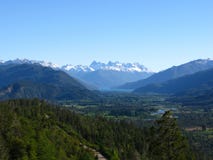 Het landschap van Patagonië, Argentinië stock foto Het landschap van Patagonië, Argentinië stock foto