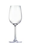 Het lege Glas van de Wijn stock afbeeldingen Het lege Glas van de Wijn stock afbeeldingen
