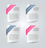 Het malplaatje van bedrijfsinfographicslusjes voor presentatie, onderwijs, Webontwerp, banner, brochure, vlieger royalty-vrije illustratie Het malplaatje van bedrijfsinfographicslusjes voor presentatie, onderwijs, Webontwerp, banner, brochure, vlieger royalty-vrije illustratie