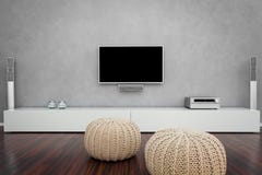 Moderne Woonkamer met TV