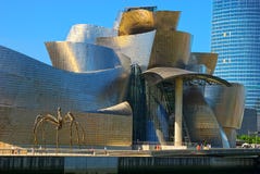 Het Museum Bilbao, Spanje van Guggenheim